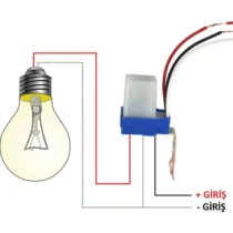 12 Volt Fotocel 6ah(gece aktif)